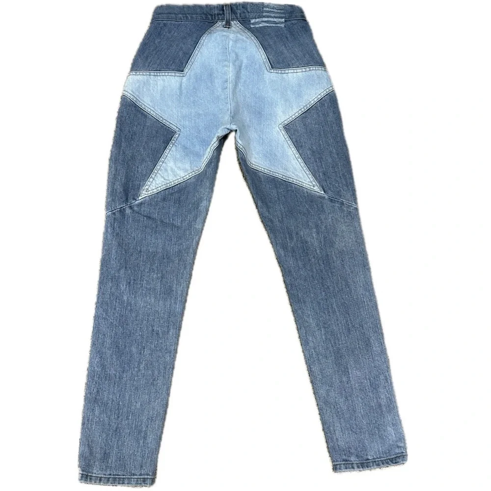 REVICE Star Patch Skinny Jeans | High Rise | 4th of July | Independence Day